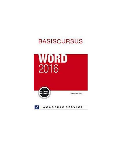 Basiscursus Word: 2016. Toet, Jolanda, Paperback