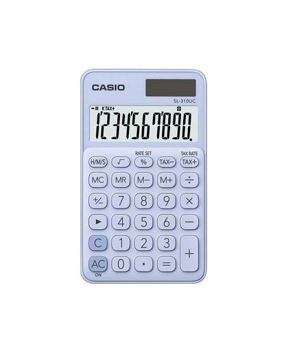 Casio SL-310UC-LB calculator Pocket Basisrekenmachine Blauw