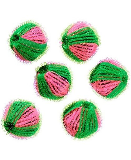 Comfort Trends - Pluizenballen voor Wasmachine - 6 stuks - Multi colour
