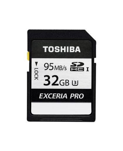Toshiba EXCERIA PRO - N401 flashgeheugen 32 GB SDHC Klasse 3 UHS-I