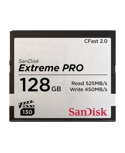 SanDisk Extreme Pro 2.0 128 GB CFast-kaart
