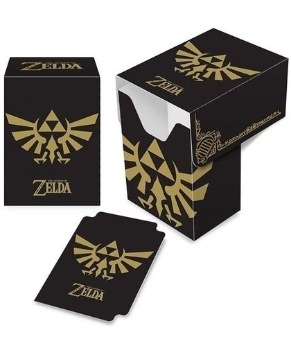 The Legend of Zelda Trading Card Deck Box - Black & Gold