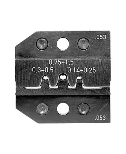 Krimpinzet Gerolde verbinders 0.14 tot 1.5 mmÂ² Rennsteig Werkzeuge 624 053 3 0 Geschikt voor merk Rennsteig Werkzeuge PEW 12