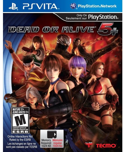Tecmo Koei Dead or Alive 5 Plus, PS Vita Basis PlayStation Vita Engels video-game