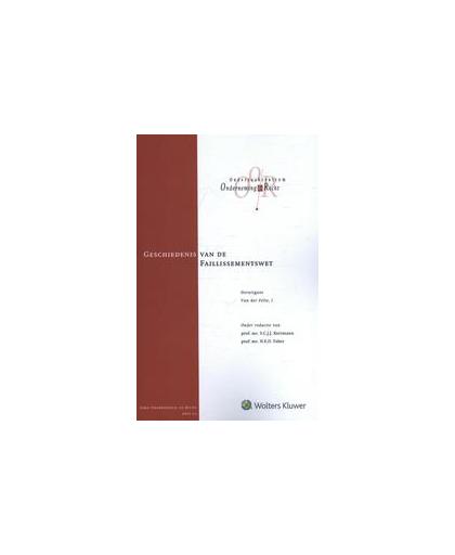 Geschiedenis van de faillissementswet - Heruitgave Van der Feltz, I. heruitgave van der Feltz, I, Paperback