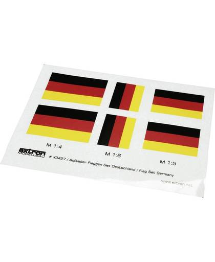 EXTRON Modellbau Sticker vlaggenset