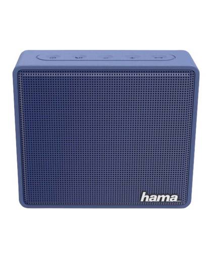 Hama Pocket Bluetooth luidspreker AUX, Handsfree-functie, SD Blauw