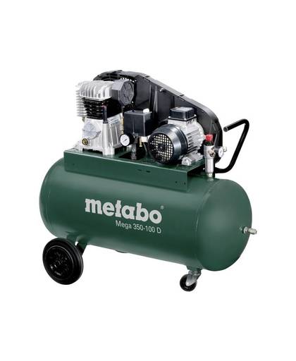 Metabo Mega 350-100 D Persluchtcompressor 90 l 10 bar