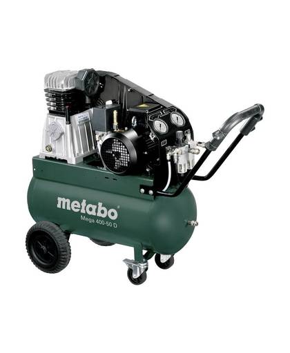 Metabo Mega 400-50 D Persluchtcompressor 50 l 10 bar