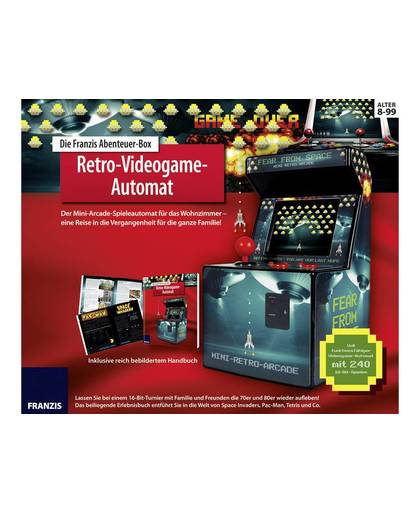 Retro-videospel Franzis Verlag Retro-Videogame-Automat 978-3-645-65349-7