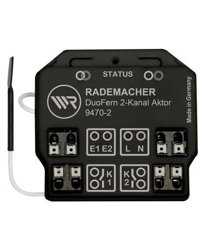 Rademacher DuoFern 35140262 Draadloze schakelaar Inbouw 2-kanaals