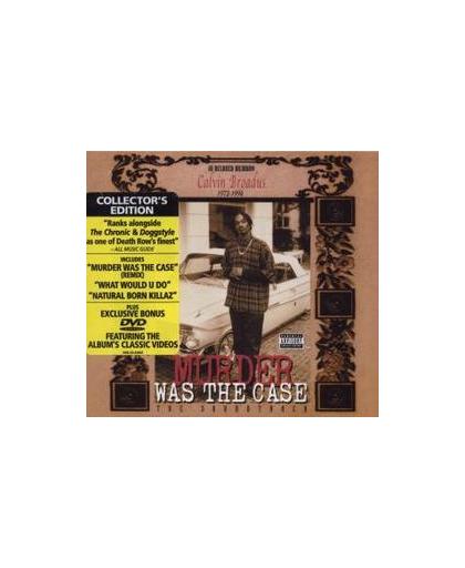 MURDER WAS THE.. -CD+DVD- MUSIC BY SNOOP DOGGY DOGG, ICE CUBE, JODECI, DOGG POUND. Audio CD, OST, CD