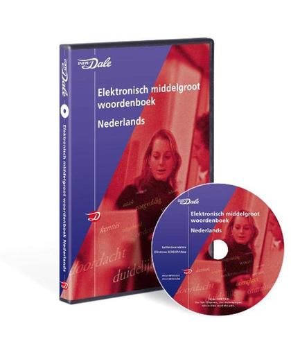 Van Dale Elektronisch Middelgroot Woordenboek Nederlands