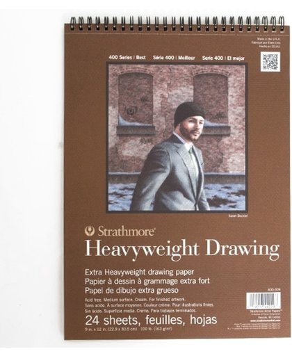 Strathmore tekenblok heavyweight drawing 20x25cm