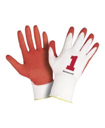 Honeywell 2332255 Gebreide veiligheidshandschoen Check & Go Red PU 1 100% nylon Maat (handschoen): 10, XL