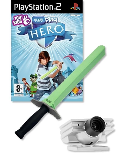 Eye Toy Play Hero + Sword + Camera