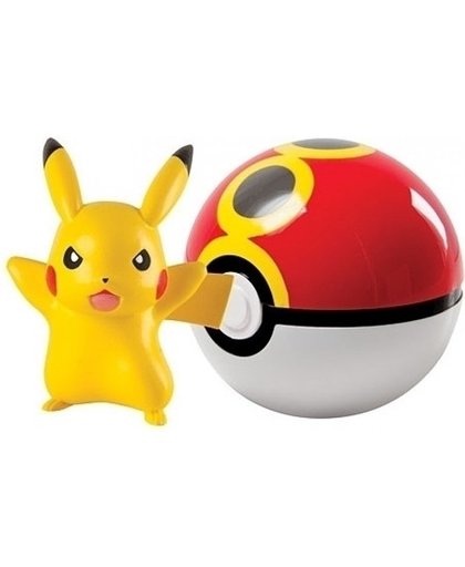 Pokemon Figure - Pikachu + Repeat Ball (X & Y)