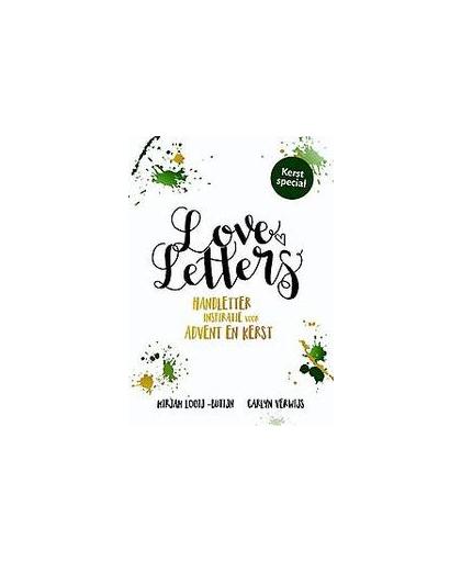 Loveletters kerstspecial. Handletter inspiratie voor Advent en Kerst, Mirjam Looij, Paperback