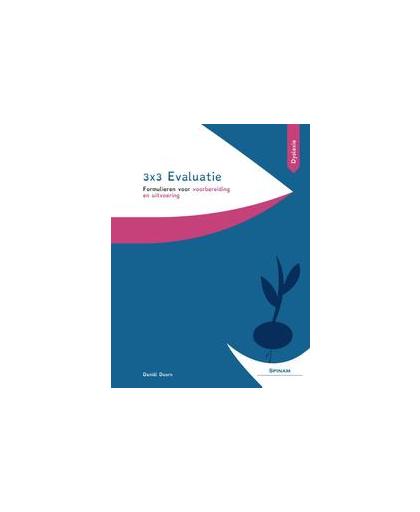 3x3 evaluatie. formulieren voor voorbereiding en uitvoering (dyslexie), Doorn, D.J., Paperback
