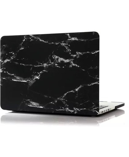 Mattee Marble Hard Case MacBook Pro 13" 2013-2015 Retina - Black White