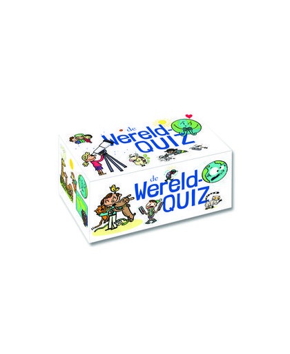 De Wereld-Quiz. Box met boek en 100 quizkaarten, Maincent, Géraldine, Paperback