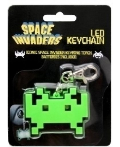 Space Invaders LED Keychain