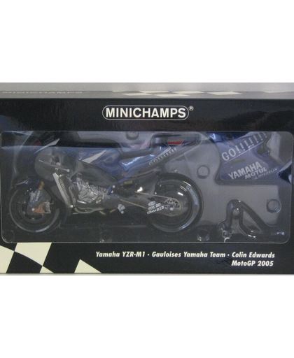 Yamaha YZR-M1 C. Edwards MotoGP 2005  1:12 Minichamps Blauw 122 053005