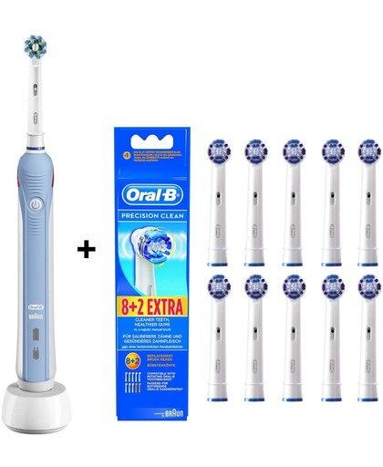 Oral-B Pro 2000 + 10 Oral-B opzetborstels