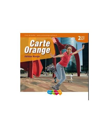 Carte orange: 2 Vmbo GT edition navigo: Livre de textes. Marjo Knop, Paperback