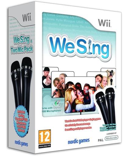 We Sing (incl. twee microfoons)