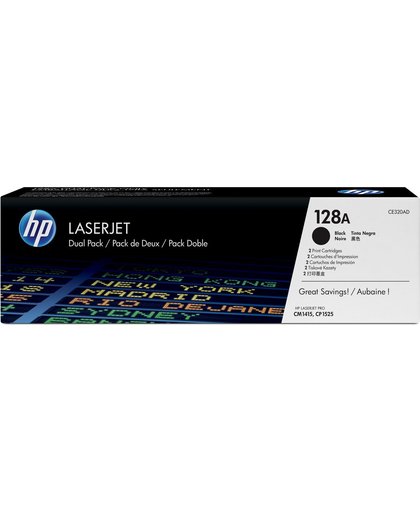 HP 128A Lasertoner 4000pagina's Zwart