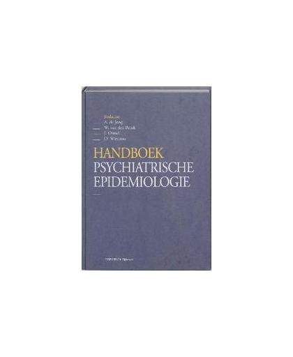 Handboek psychiatrische epidemiologie. Hardcover