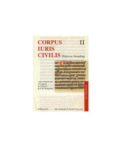 Corpus iuris civilis II Digesten 1-10. tekst en vertaling, Hardcover
