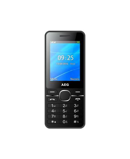 AEG M1250 Mobiele telefoon Zwart