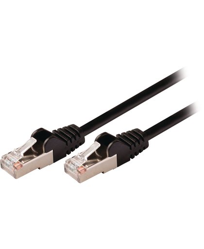 Valueline VLCP85121B15 1.5m Cat5e SF/UTP (S-FTP) Zwart netwerkkabel
