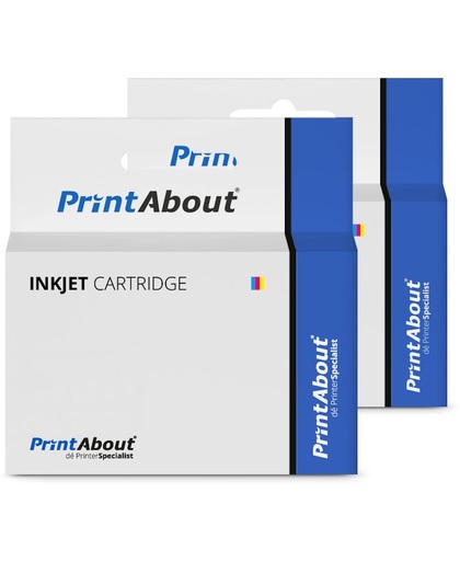 PrintAbout - Inktcartridge / Alternatief voor de HP CB338EE (nr 351XL) / 3 Kleuren