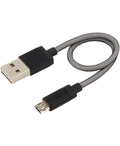 Ansmann 1700-0041 0.2m USB A Mannelijk Mannelijk Zwart, Wit USB-kabel