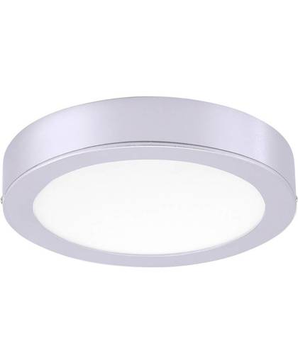 LED-opbouwlamp werkt op het lichtnet 20 W Warm-wit Zilver LeuchtenDirekt 14382-21