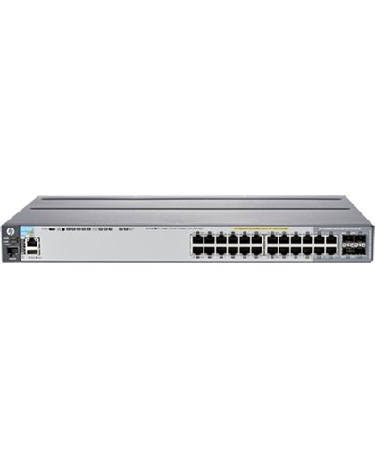 Hewlett Packard Enterprise Aruba 2920 24G POE+ Beheerde netwerkswitch L3 Gigabit Ethernet (10/100/1000) Power over Ethernet (PoE) 1U Grijs