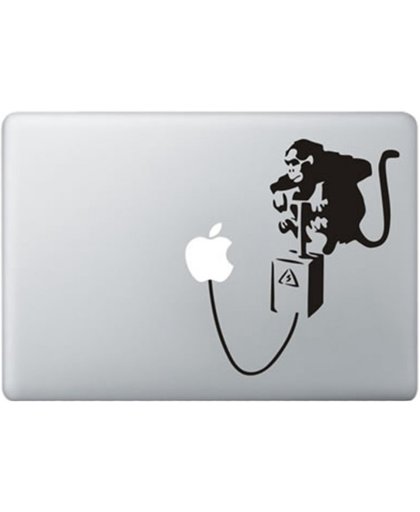 Banksy naughty Monkey MacBook 15" skin sticker