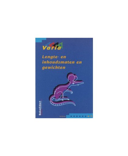 Varia lengte- en inhoudsmaten en gewichten. J.P. Eversdijk, Paperback