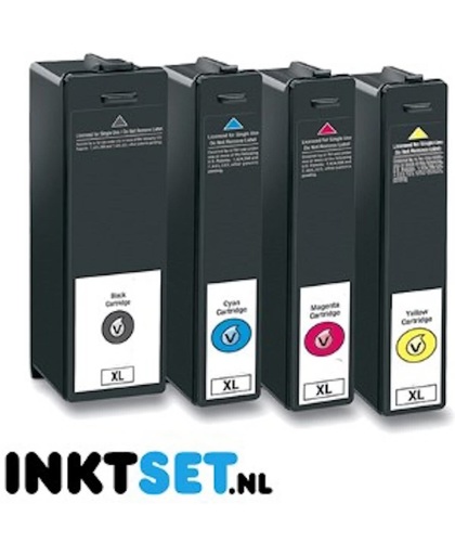 Jamos - Inktcartridges / Alternatief voor de Lexmark 150XL Zwart & Kleuren Set