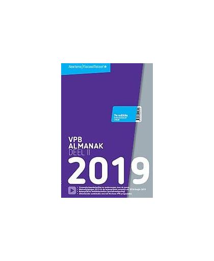 Nextens VPB Almanak 2019 deel 2. Piet van Loon hoofdredactie, Paperback