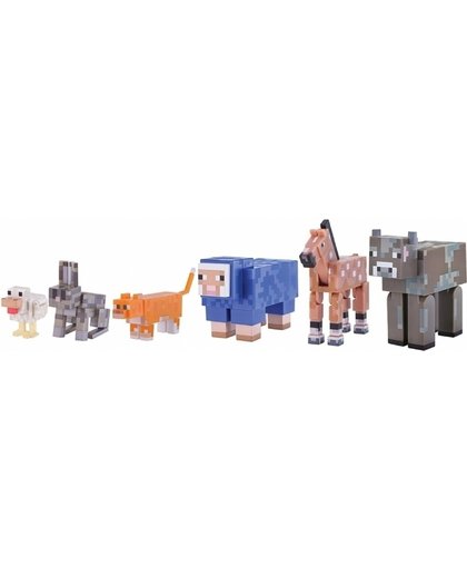 Minecraft Action Figure: Tame Animal Pack