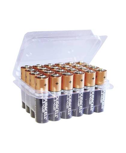 AA batterij (penlite) Duracell Plus Power LR06 Box Alkaline 1.5 V 24 stuks