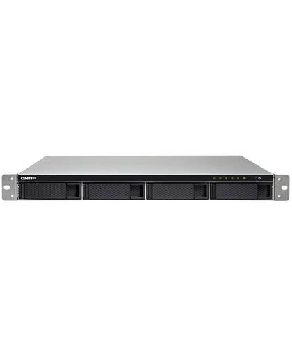 QNAP TS-453BU-RP Ethernet LAN Rack (1U) Zwart, Grijs NAS