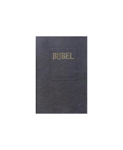 Bijbel Statenvertaling met Psamen berijming 1773 en 12 Gezangen. micro-editie zwart, kunstleer, kleursnee, 7, 5x11, Hardcover