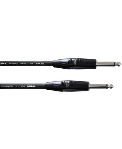 Cordial CII 6 PP Instrumenten Kabel [1x Jackplug male 6.3 mm - 1x Jackplug male 6.3 mm] 6 m Zwart