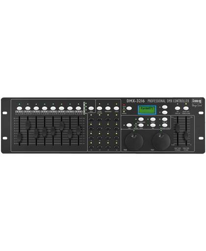 IMG STAGELINE DMX-3216 DMX controller Sound-to-light, 19 inch bouwvorm
