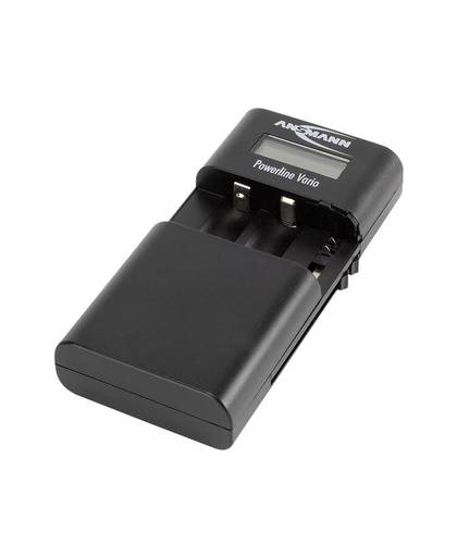 Ansmann 1001-0020 Cameralader Powerline Vario Geschikt voor batterijtype Li-ion, Li-poly, NiMH